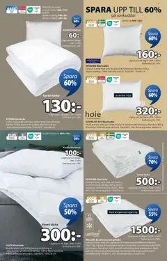 JYSK reklamblad aktuell från 28.07.2025 | Sida: 11 | Produkter: Täcke, Kudde