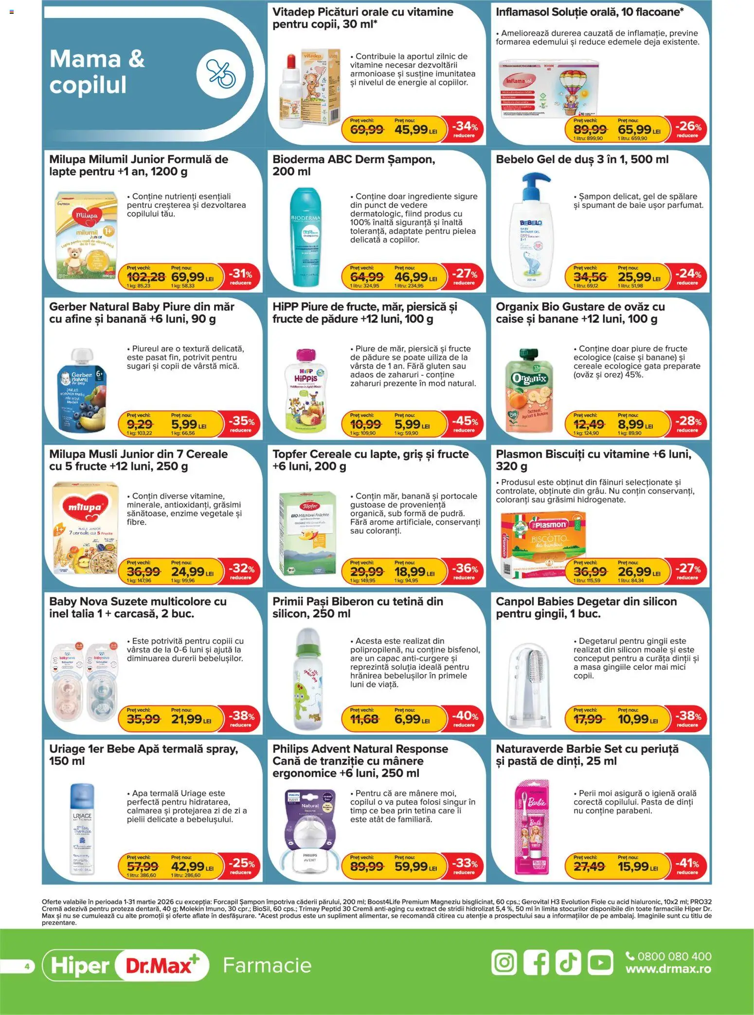 Noul catalog Dr.Max – valabil de la 01.03.2026 | Pagină: 4