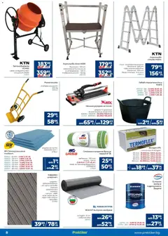 Преглед на Практикер брошура - Офертите са валидни от 30.12.2025 | Страница: 8 | Продукти: Количка, Грунд, Стълба, Плочки