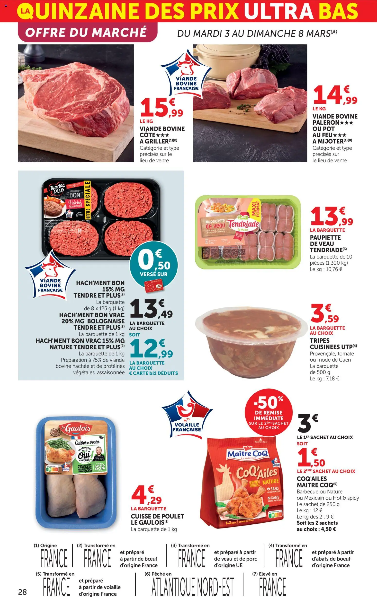 {H1} | Page: 28 | Produits: Barbecue, Viande, Porc, Viande bovine
