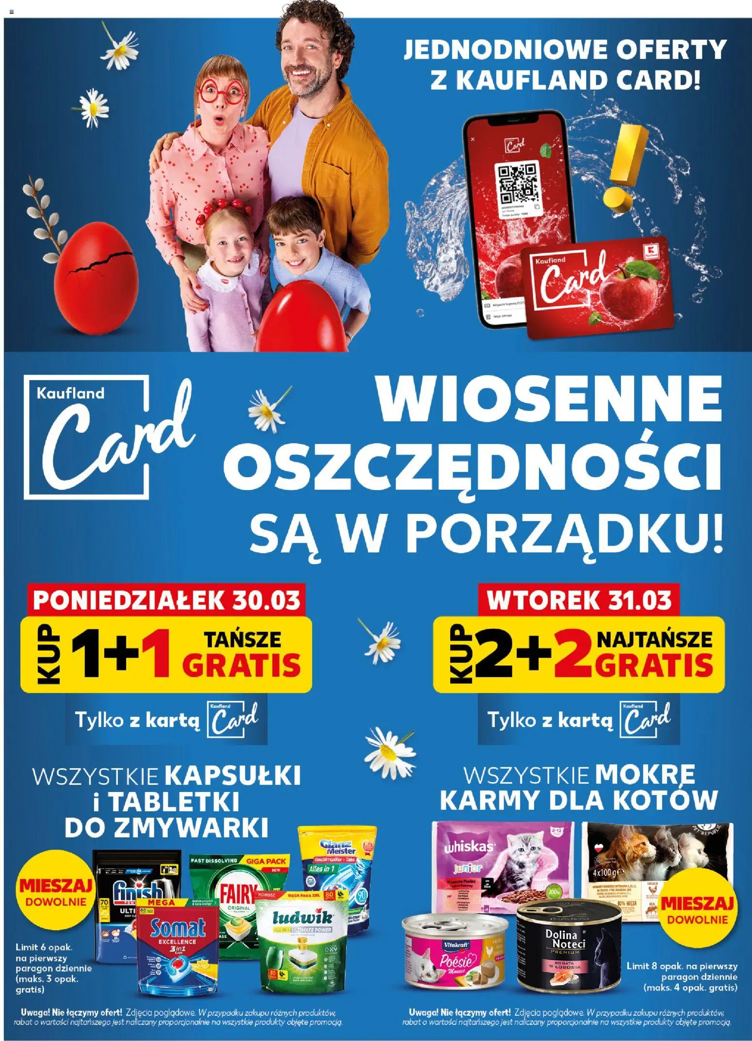 Kaufland Polsko leták - Mocny start od 30.03.2026 | Strana: 5 | Produkty: Whiskas, Somat