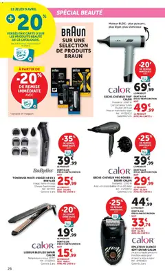 Hyper U - Prévisualisation de Hyper U - La beauté à prix bas valide à partir de 08.04.2026 | Page: 26