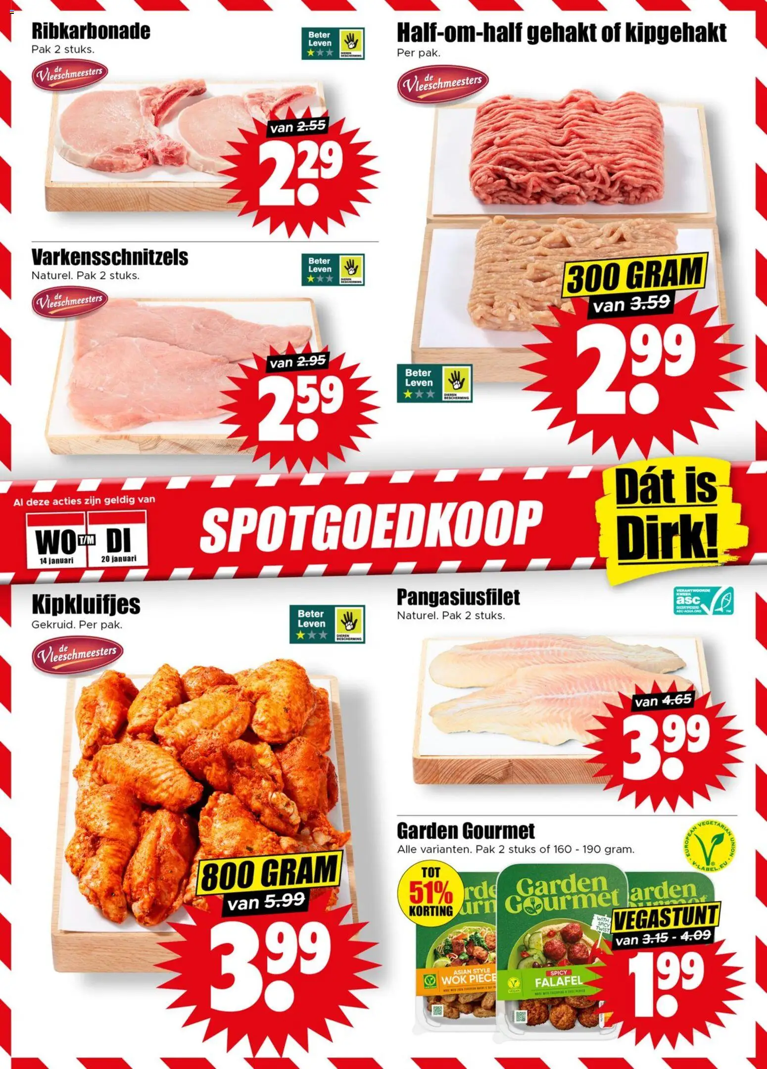 {H1} | Pagina: 13 | Producten: Gehakt