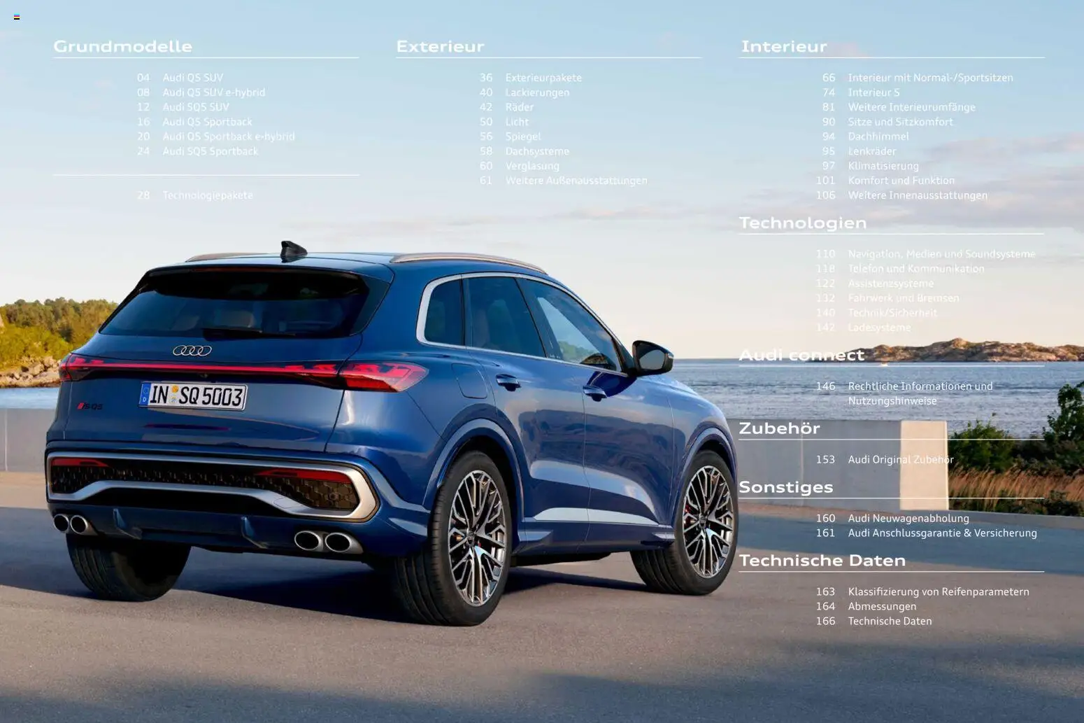 Audi Q5 – gültig ab 28.10.2025 | Seite: 3 | Produkte: Spiegel, Telefon