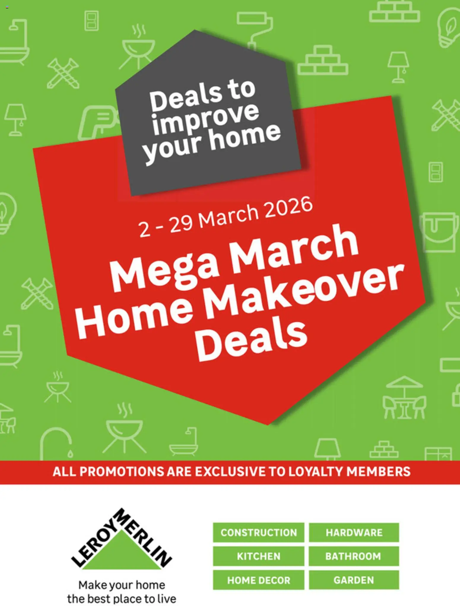 New Leroy Merlin catalogue – valid from 02.03.2026 | Page: 1