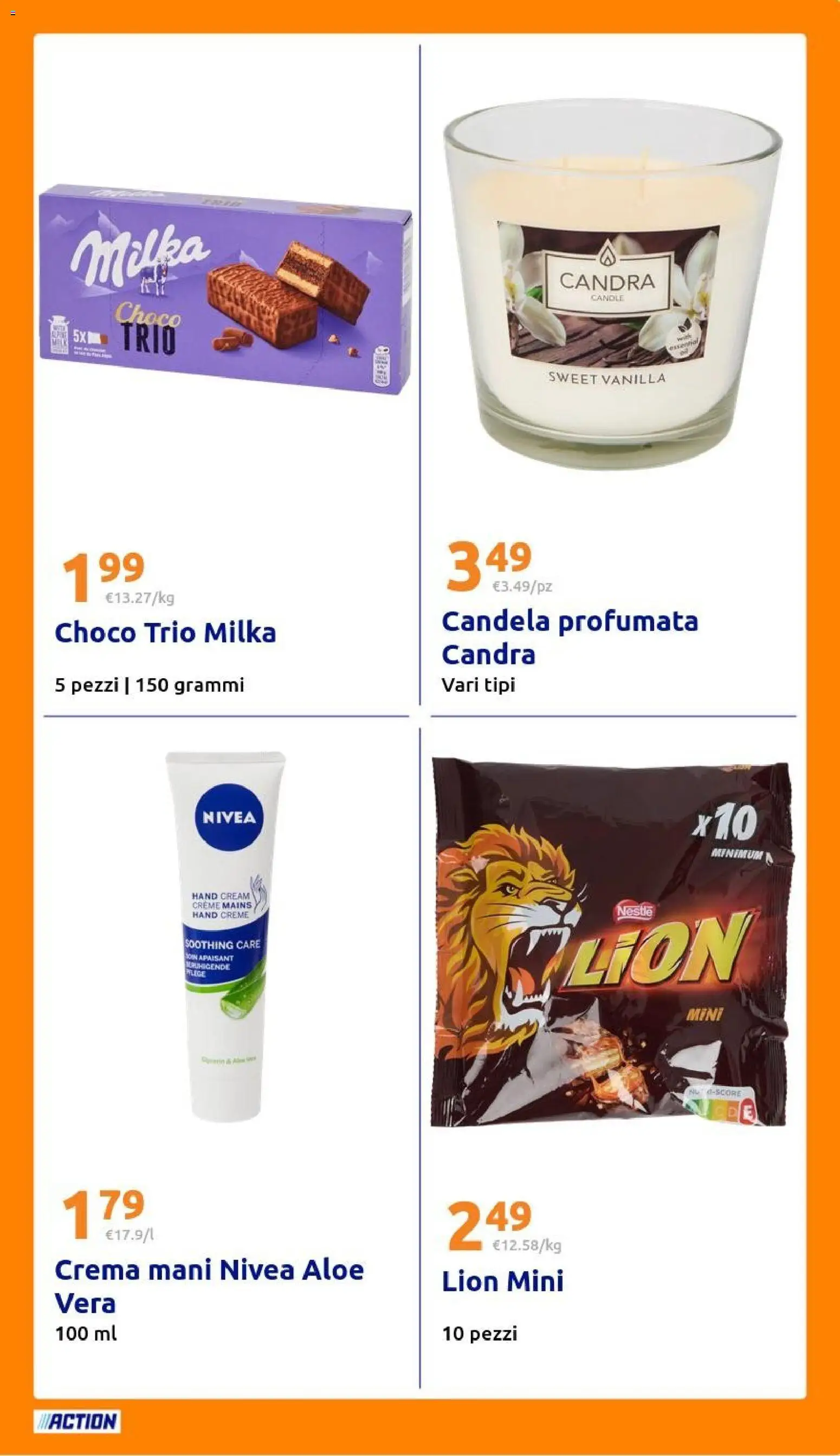 Volantino Action del 04.03.2026 | Pagina: 23 | Prodotti: Crema, Candela