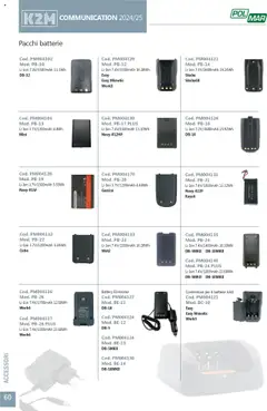 Anteprima del volantino GBC Comunicazione K2M catalogo valido a partire dal 31.05.2025 | Pagina: 60 | Prodotti: Contenitore, Batterie