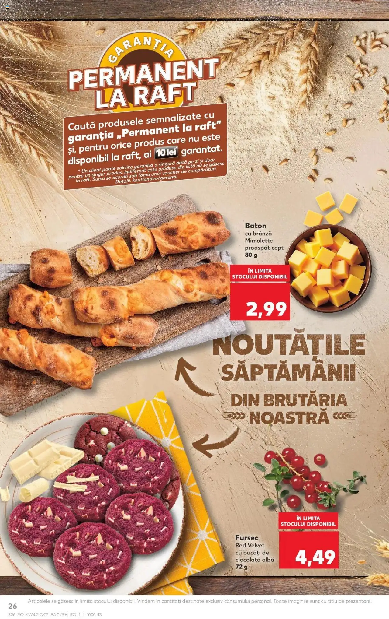 Noul catalog Kaufland – valabil de la 15.10.2025 | Pagină: 26 | Produse: Raft, Brânză, Ciocolată