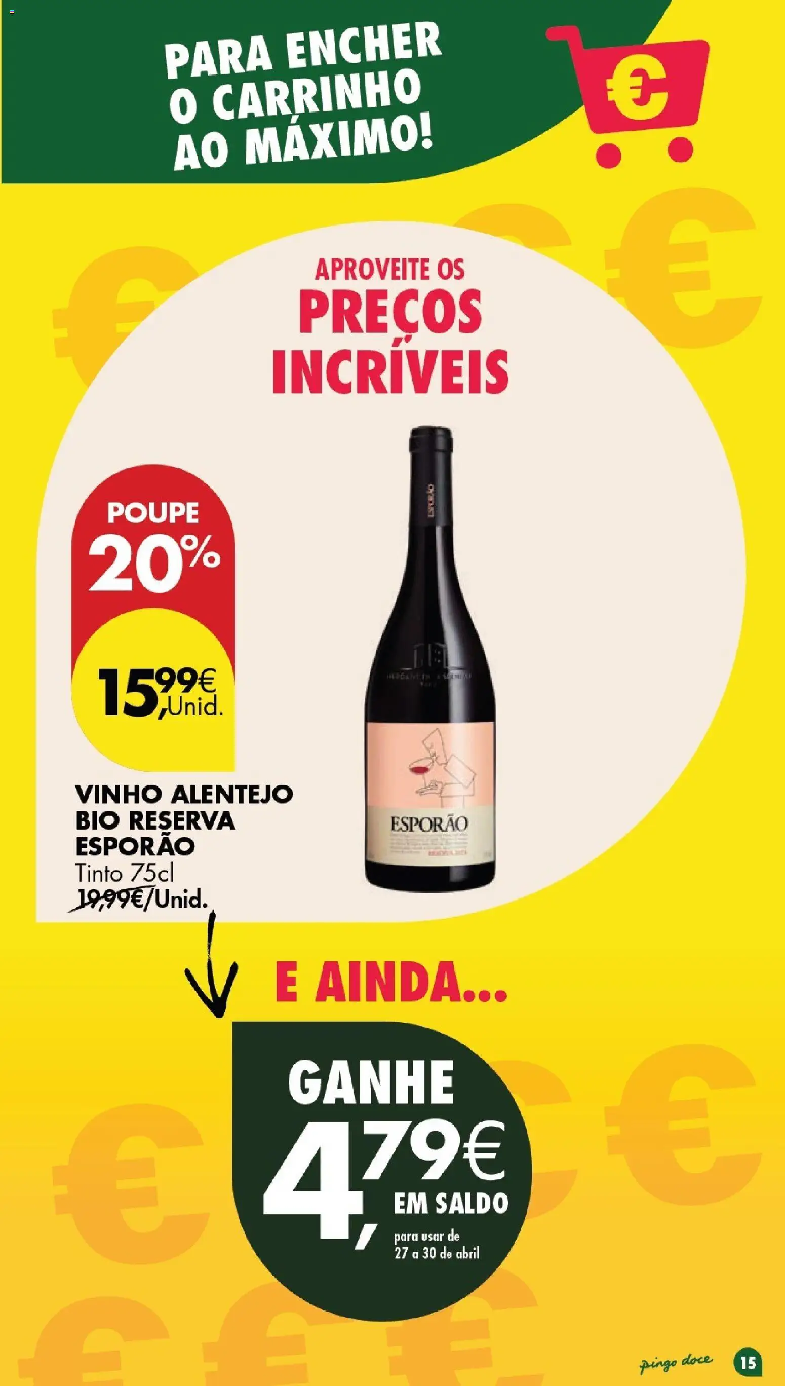 Pingo Doce Poupe este Fim de Semana │ válido de 24.04.2026 | Página: 15 | Produtos: Vinho
