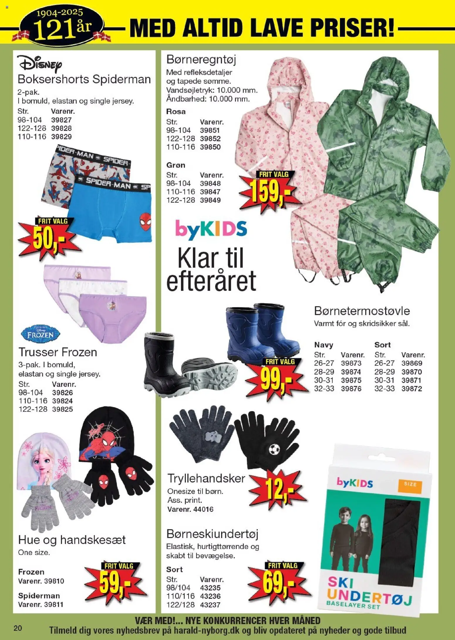 Harald Nyborg tilbudsavis – gyldig fra 23.10.2025 | Side: 22 | Produkter: Undertøj, Trusser, Boksershorts, Hue