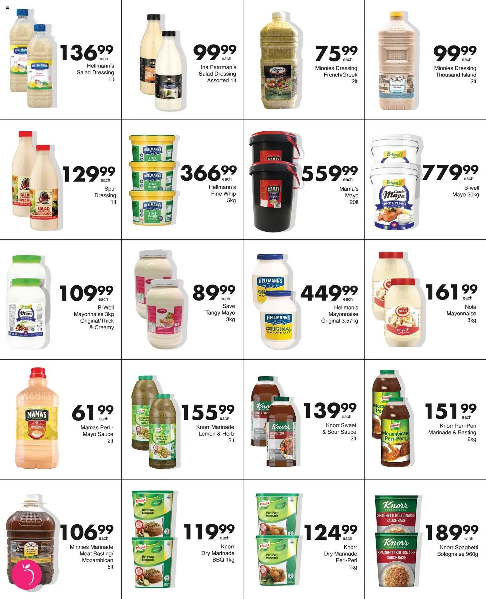 New Save catalogue – valid from 23.03.2026 | Page: 10 | Products: Marinade, Mayonnaise, Sauce, Lemon