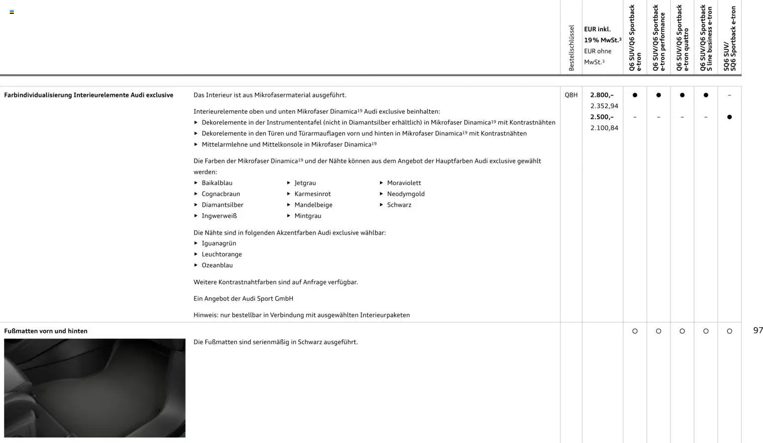 Audi Prospekt 	 – gültig ab 28.10.2025 | Seite: 97