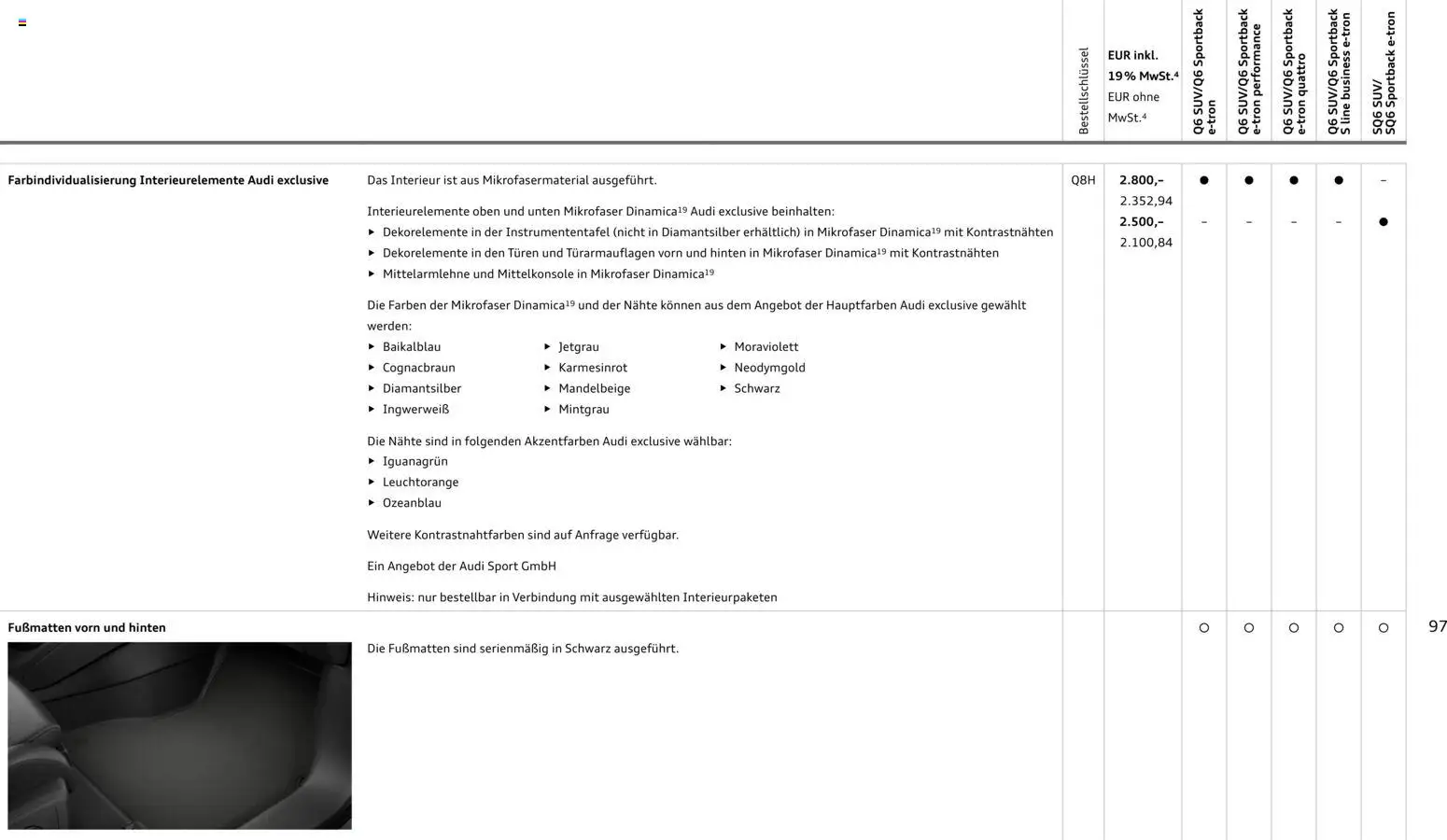 Audi Prospekt 	 – gültig ab 28.10.2025 | Seite: 97