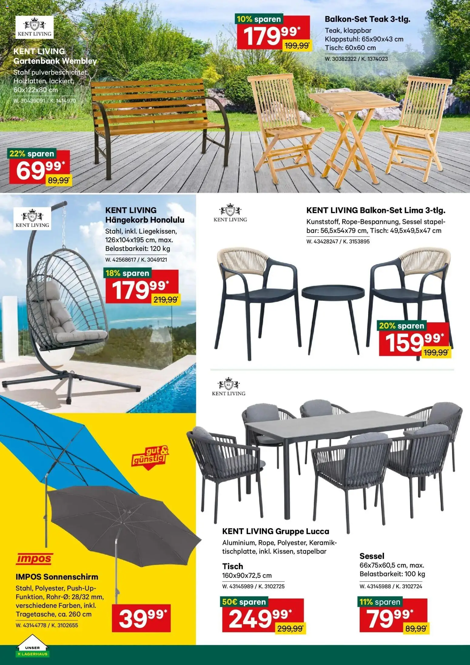 Lagerhaus Wochen Angebote gültig ab 13.04.2026 | Seite: 6 | Produkte: Sessel, Tisch