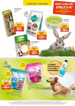 AlphaZoo akciós újság - amely érvényes a következő dátumtól: 12.03.2026 | Oldal: 5 | Termékek: Gyümölcs, Gluténmentes, Kutyatáp