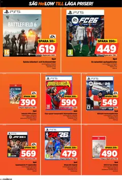Power - Black Friday - Förhandsvisning av reklamblad från butik Power aktuell från 24.11.2025 | Sida: 86 | Produkter: Såg, Spel, Nintendo switch