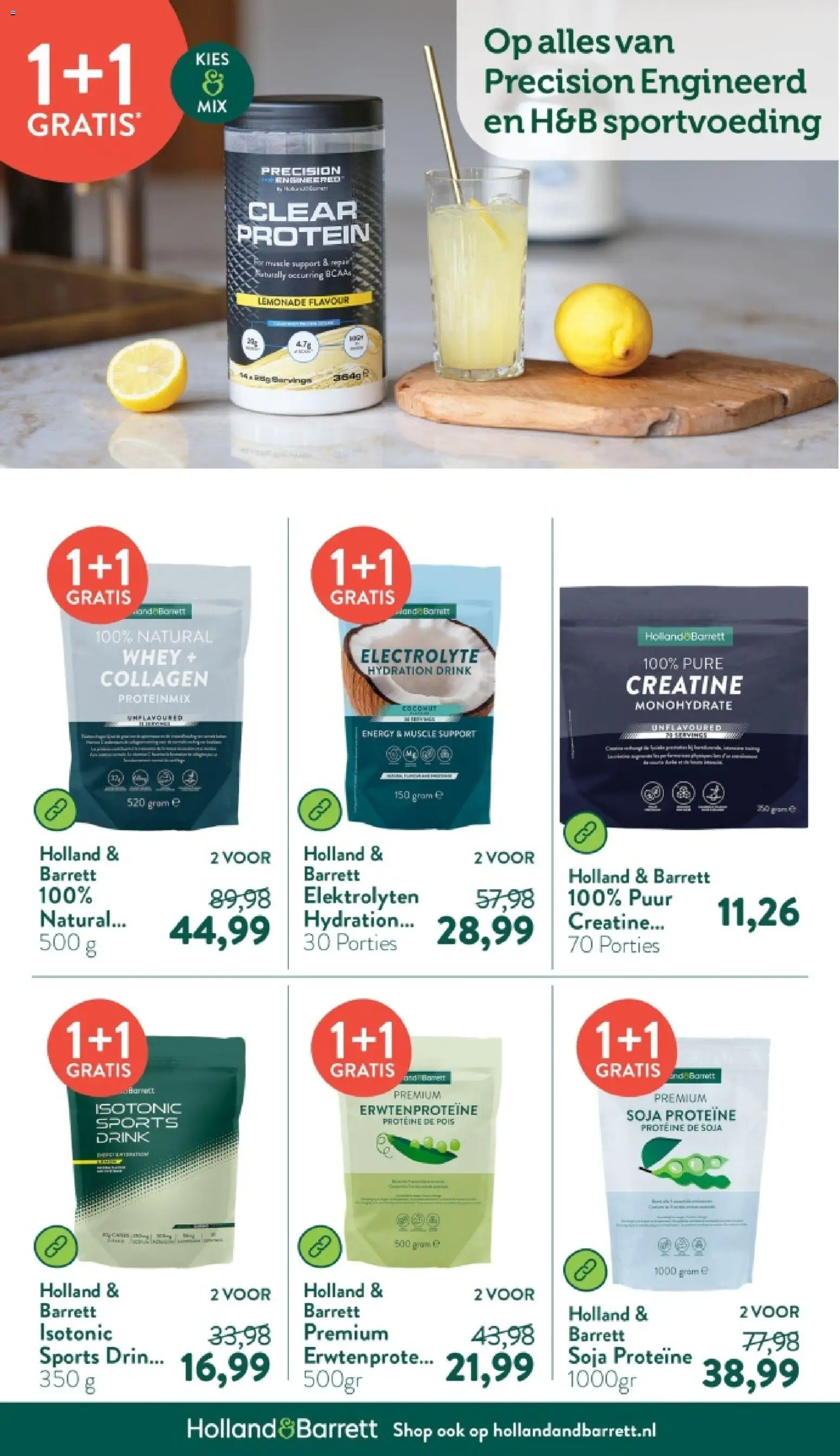 {H1} | Pagina: 22 | Producten: Whey