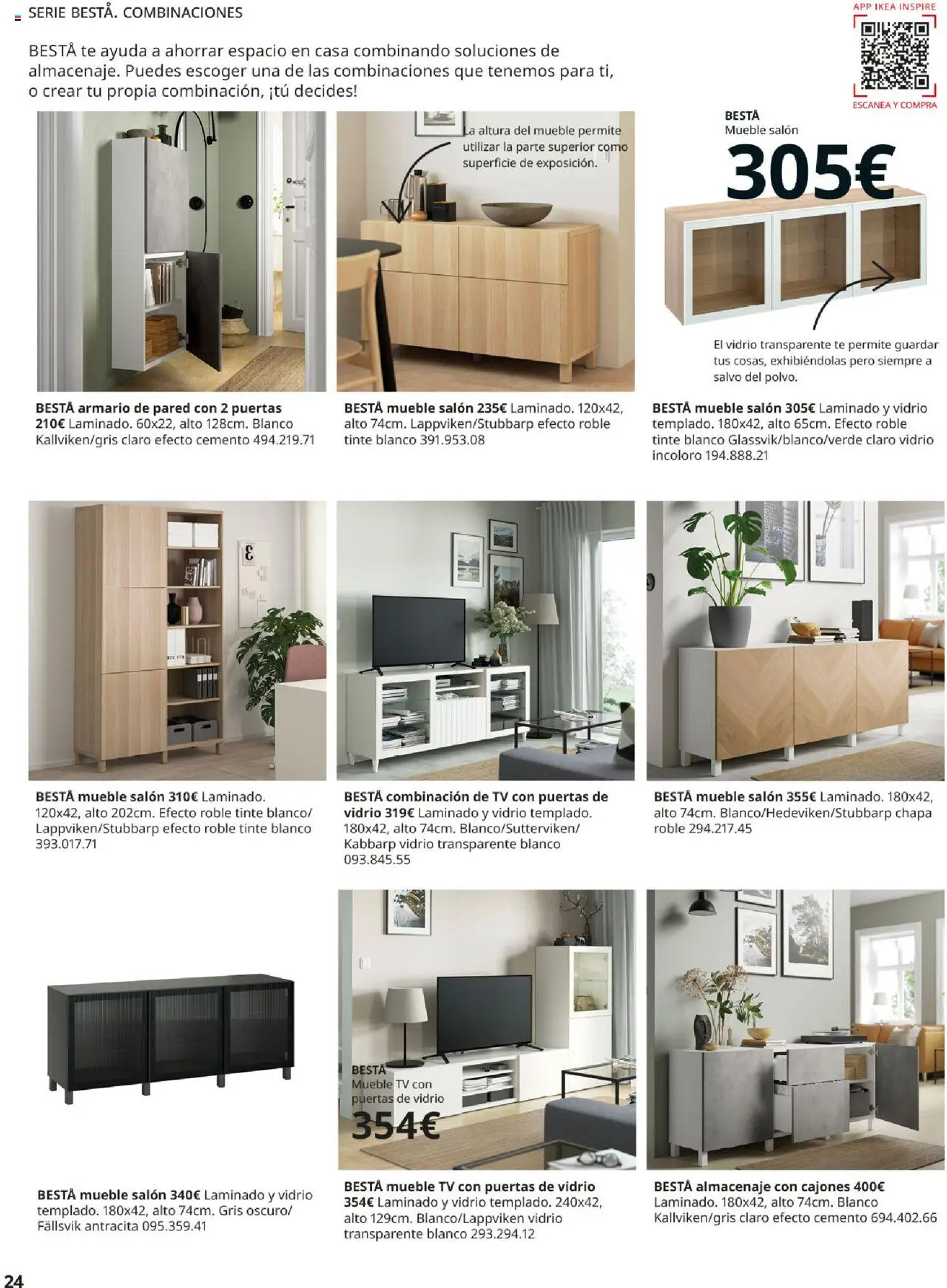 Catálogo IKEA Besta Eket │ válido desde el 04.02.2025 | Página: 24 | Productos: Tinte, Té, Almacenaje, Armario