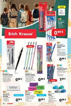 Plodine katalog | vrijedi od 13.08.2025 | Stranica: 20 | Proizvodi: Šiljilo, Grafitne olovke, Kemijska olovka