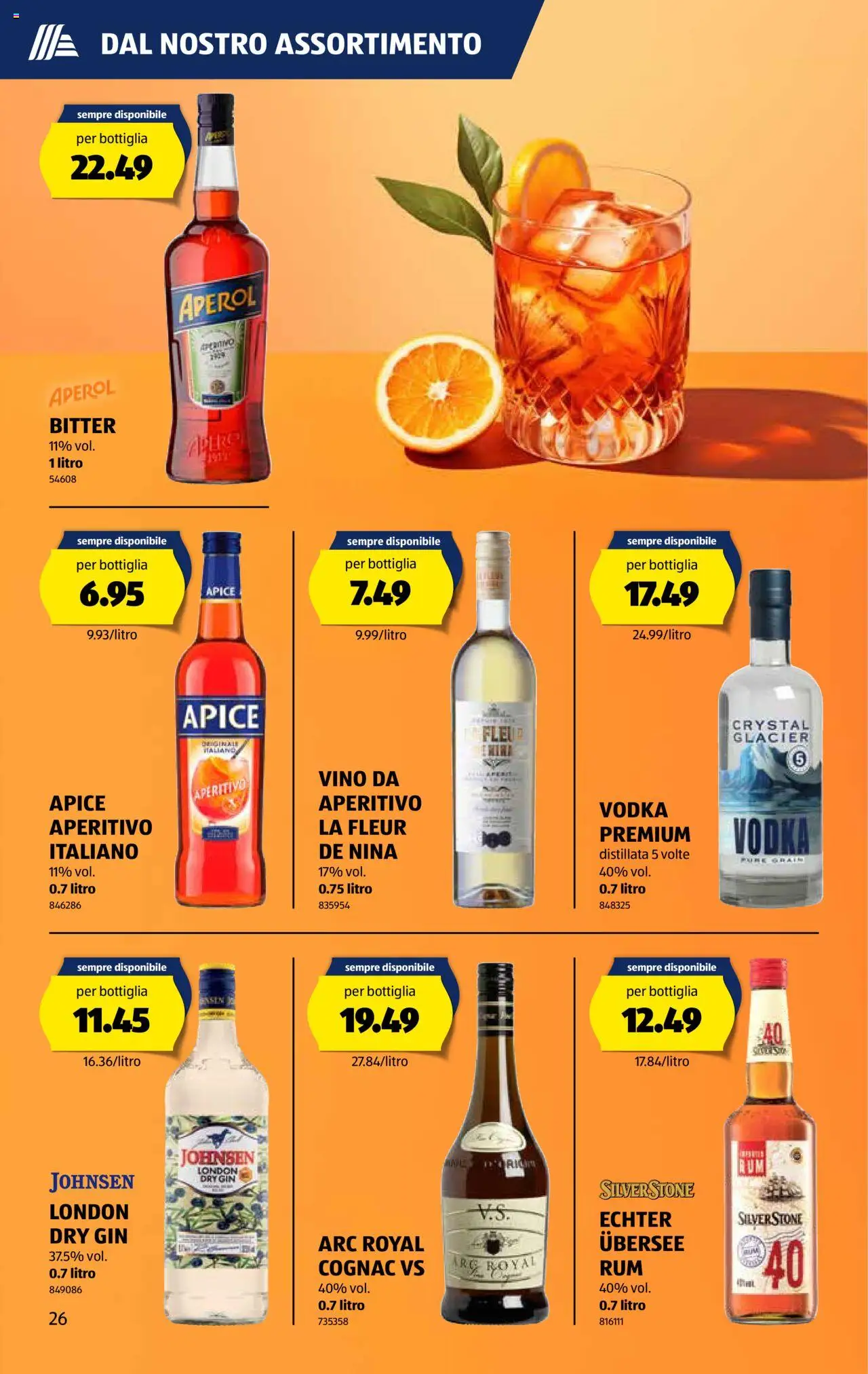 Aldi Aktionen IT – gültig ab 02.10.2025 | Seite: 27 | Produkte: Gin