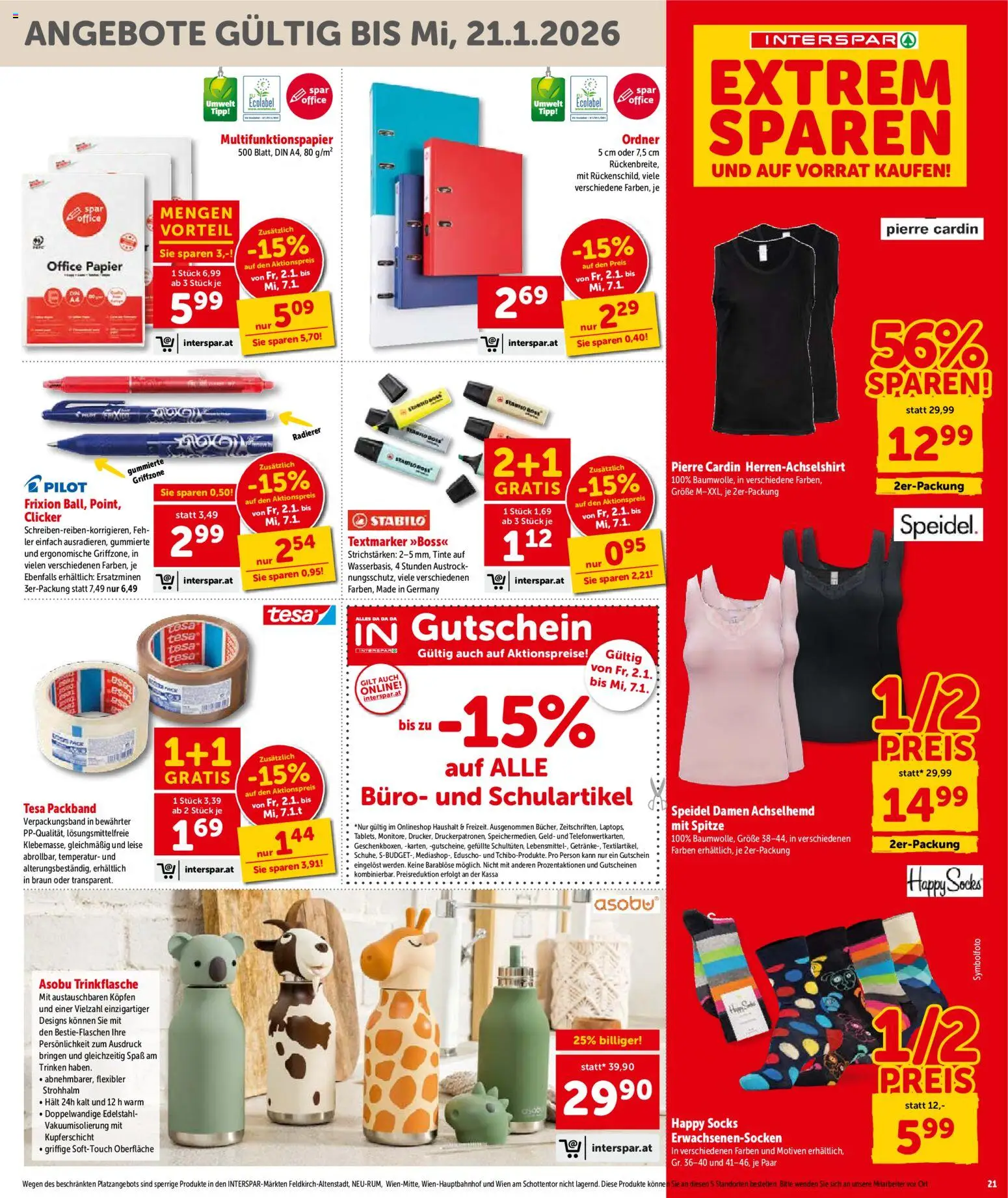 Interspar Flugblatt gültig ab 02.01.2026 | Seite: 21