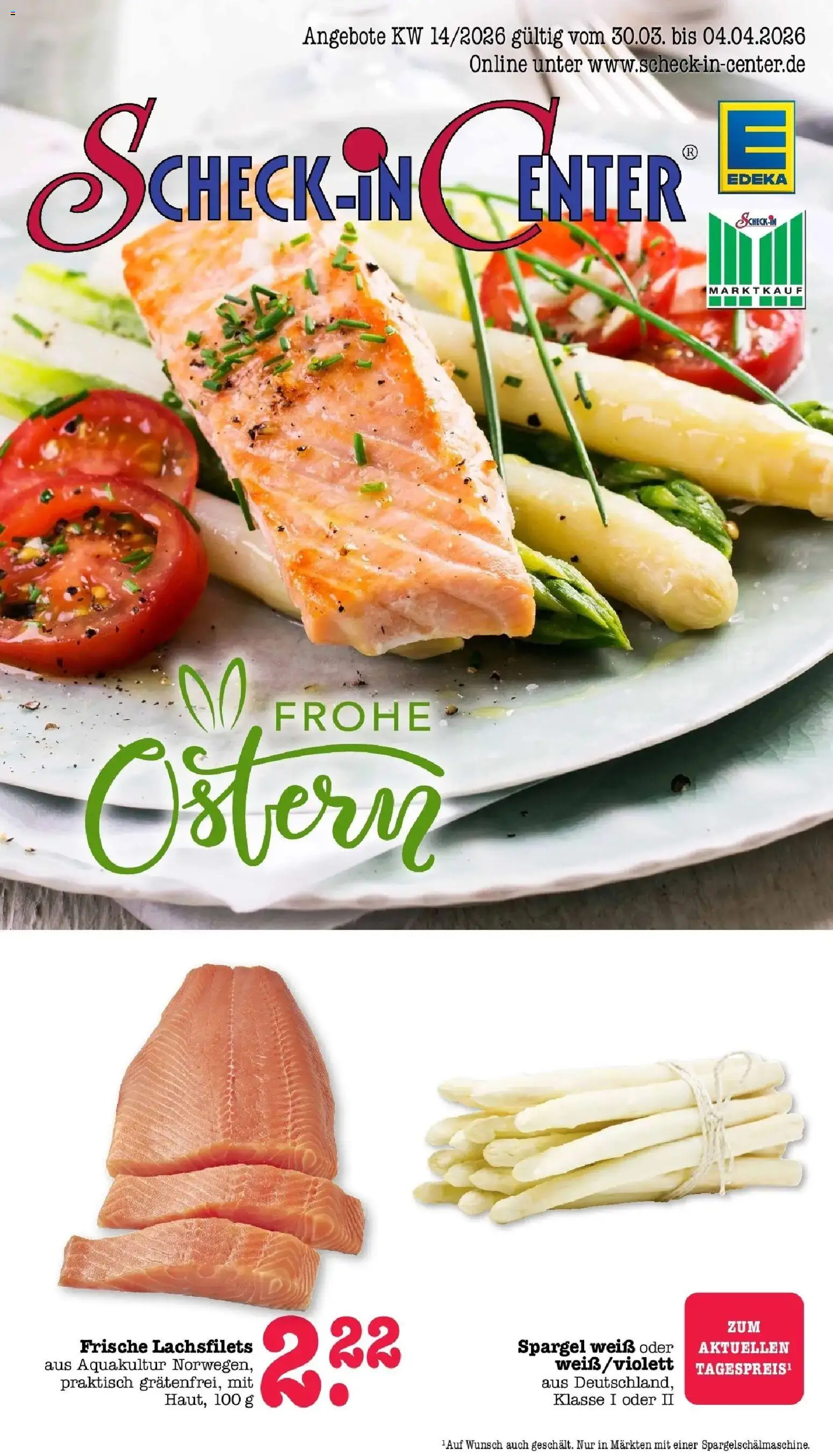 Angebote – gültig ab 30.03.2026 | Seite: 1 | Produkte: Spargel