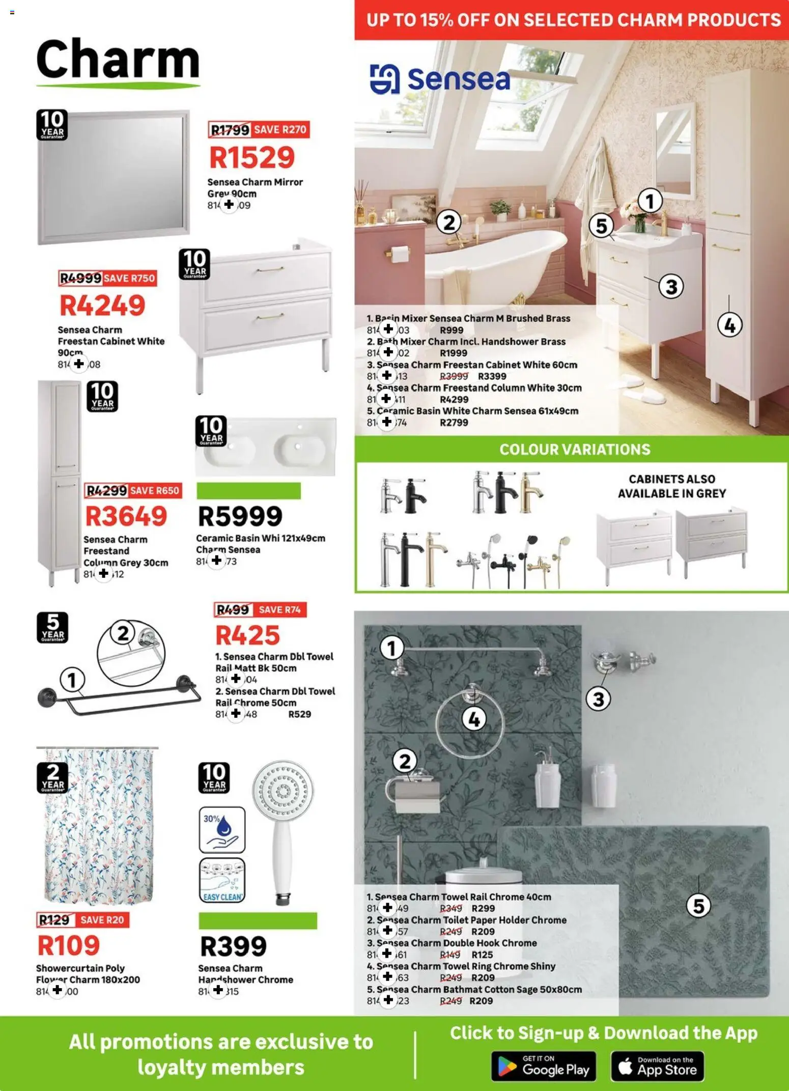 New Leroy Merlin catalogue – valid from 11.04.2026 | Page: 16 | Products: Mixer, Bath, Mirror, Paper