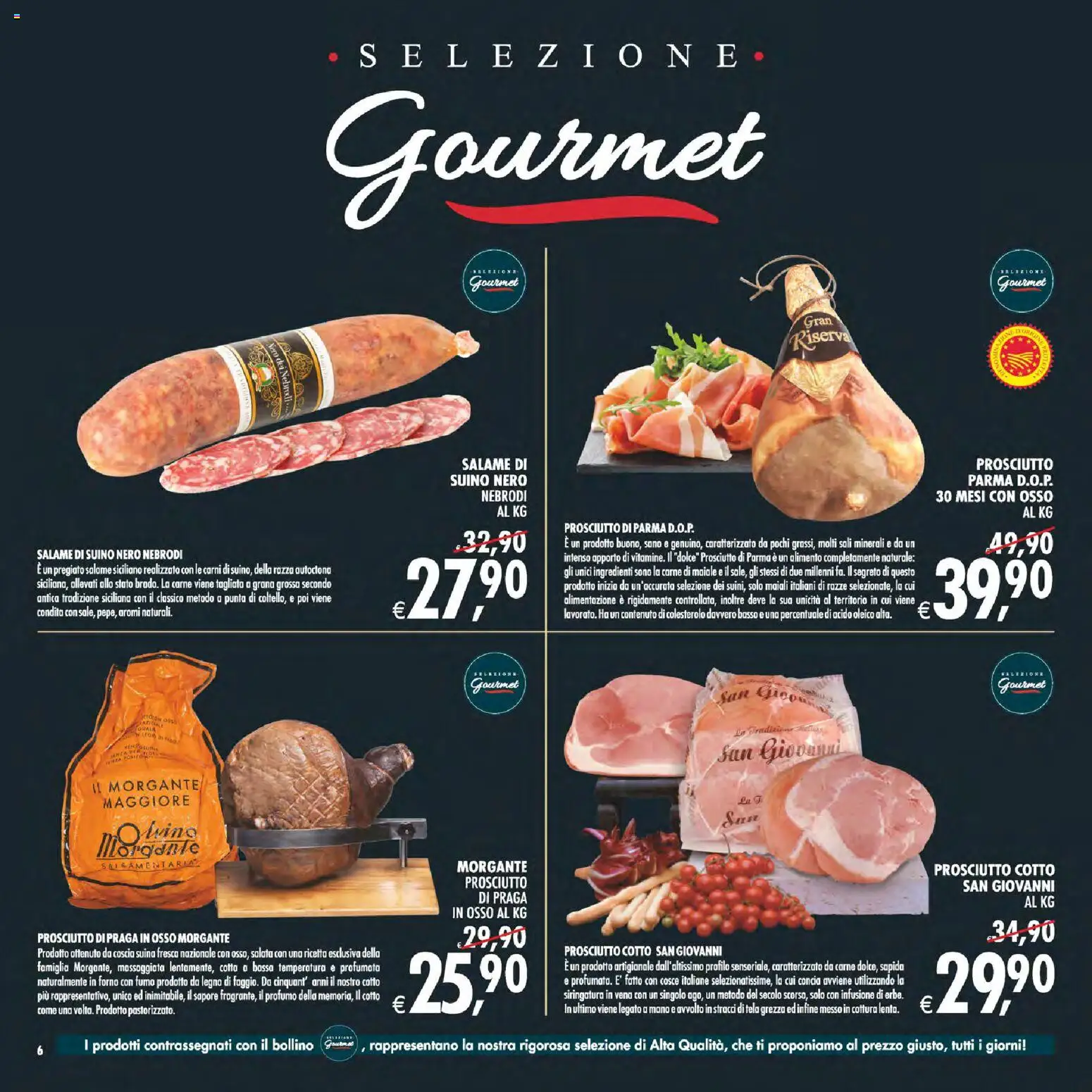 Volantino Decò del 17.04.2026 | Pagina: 6 | Prodotti: Salame, Maiale, Forno, Profumo