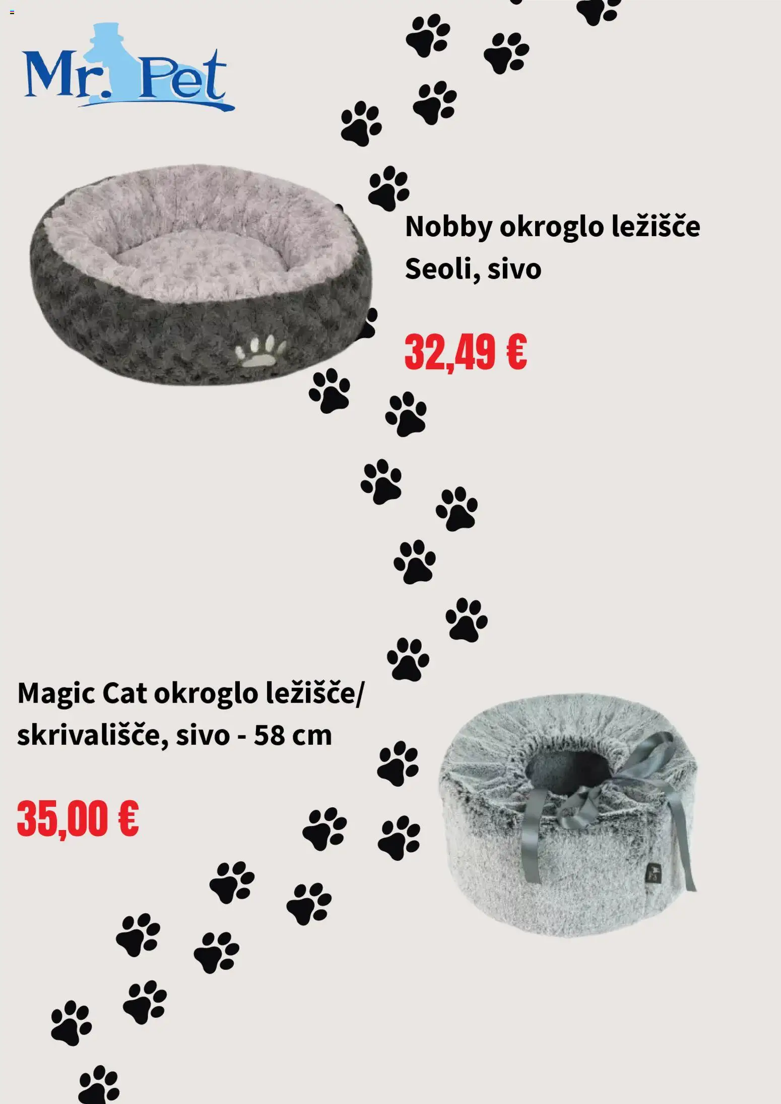 Novi Mr. Pet katalog ponudbe – veljaven od 27.11.2025 | Stran: 3 | Izdelki: Ležišče