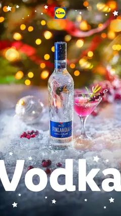 Lidl leták platný od 01.12.2025 | Strana: 2 | Produkty: Vodka, Finlandia