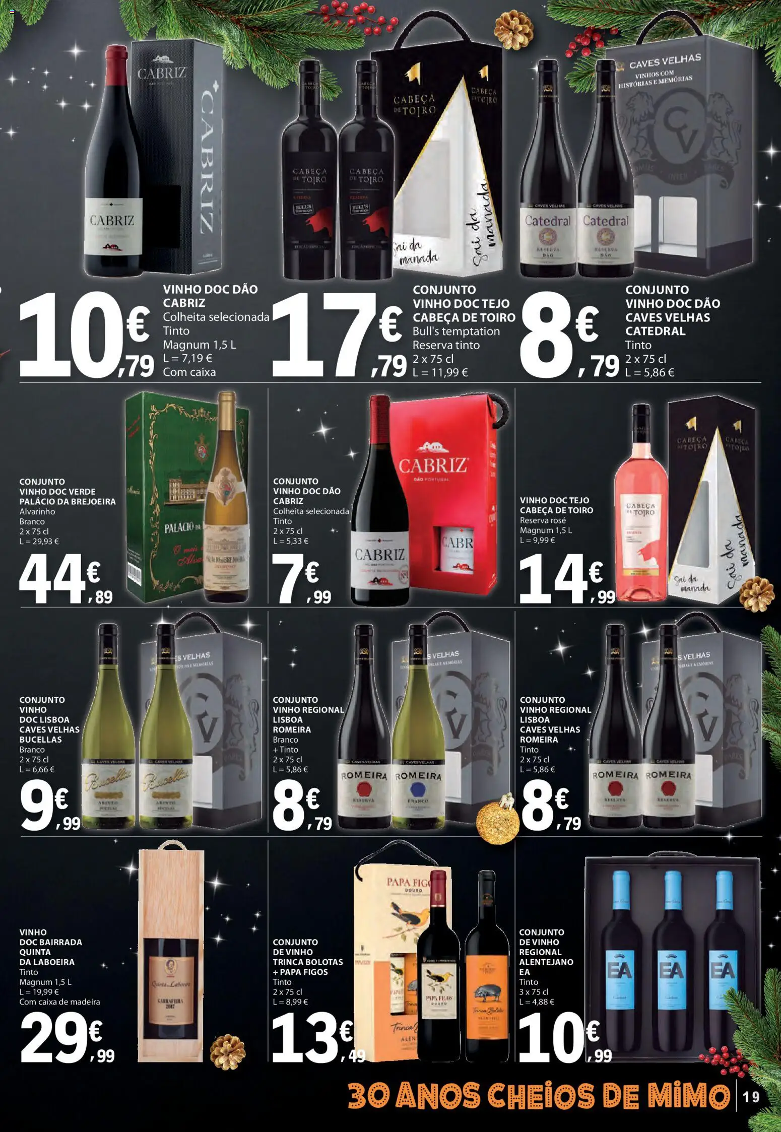 E.Leclerc folheto │ válido de 09.12.2025 | Página: 19 | Produtos: Caixa, Vinho