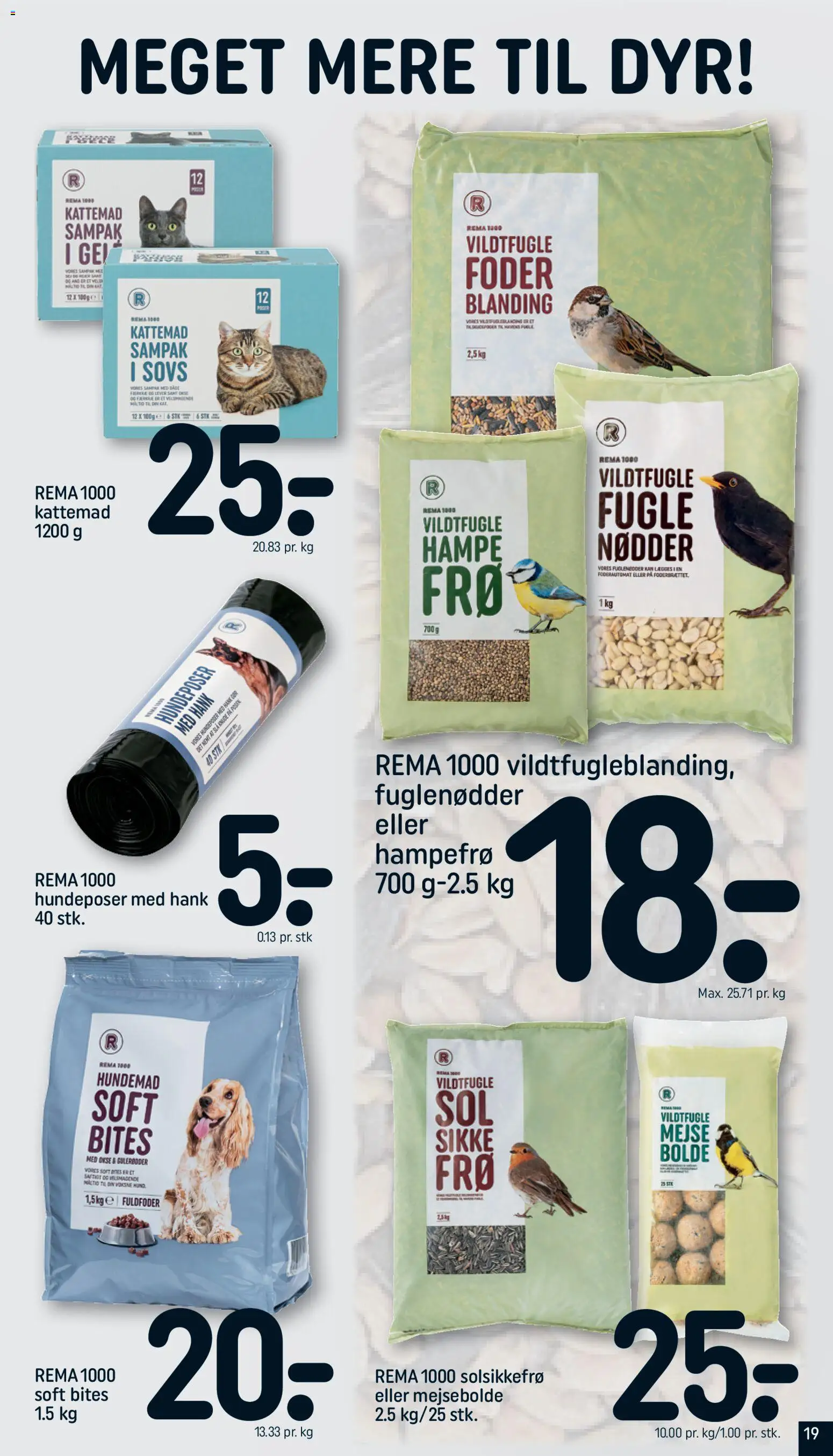 Rema 1000 tilbudsavis – gyldig fra 31.01.2026 | Side: 19 | Produkter: Te, Nødder