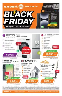 Náhled letáku Expert elektro Black Friday od 13.11.2025