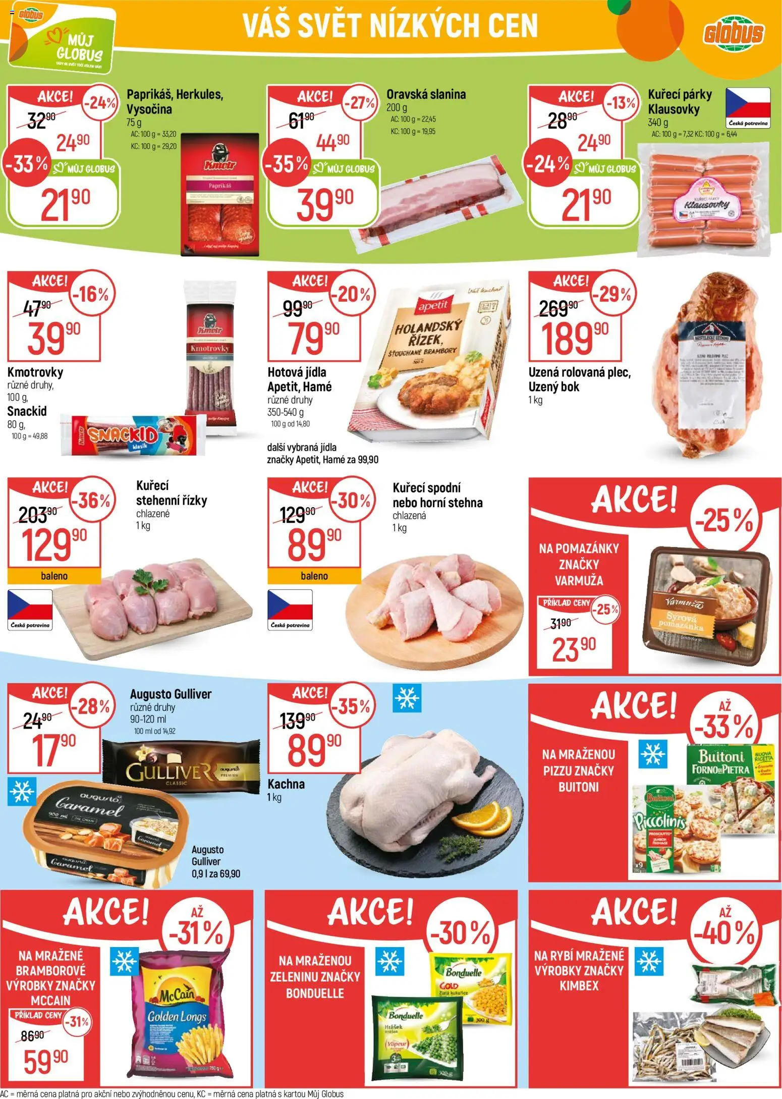 Globus leták - Opava od 14.01.2026 | Strana: 24 | Produkty: Prosciutto, Hotová jídla, Vysočina, Slanina