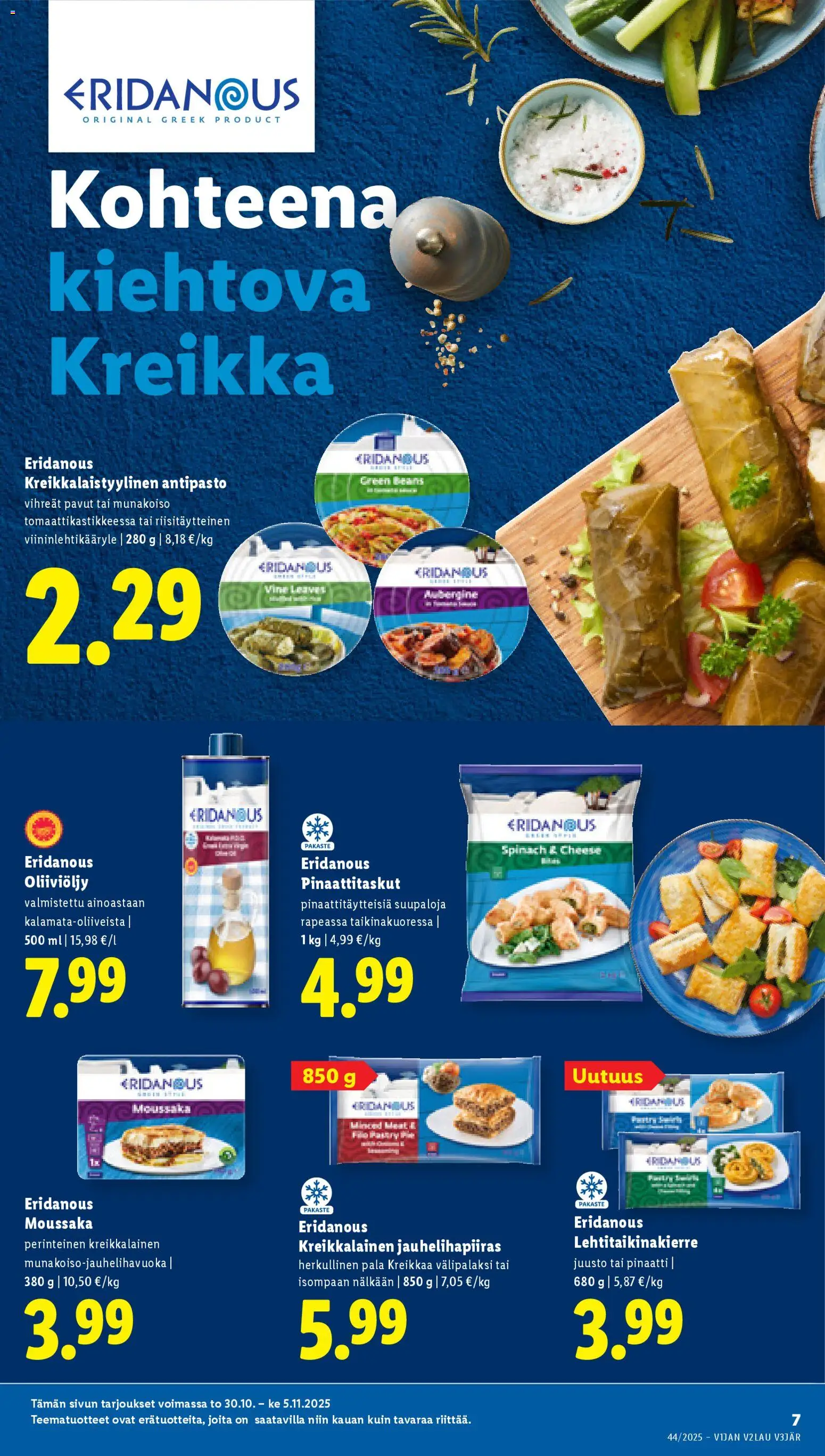 Lidl tarjoukset - Rovaniemi – voimassa 30.10.2025 alkaen | Sivu: 9 | Tuotteet: Vihreät pavut, Munakoiso, Pavut, Pinaatti
