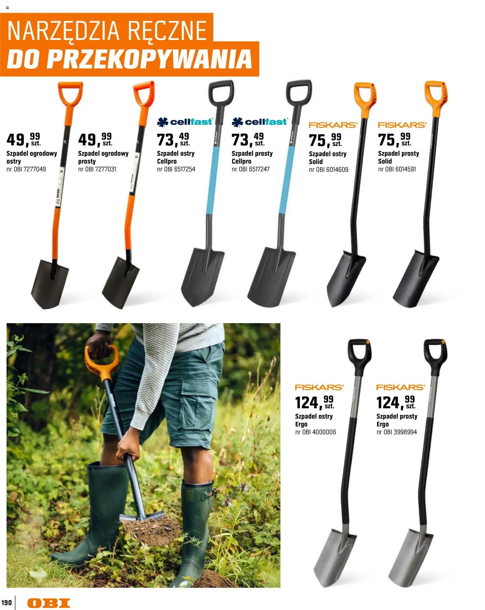 OBI gazetka - Ogród od 11.03.2026 | Strona: 190
