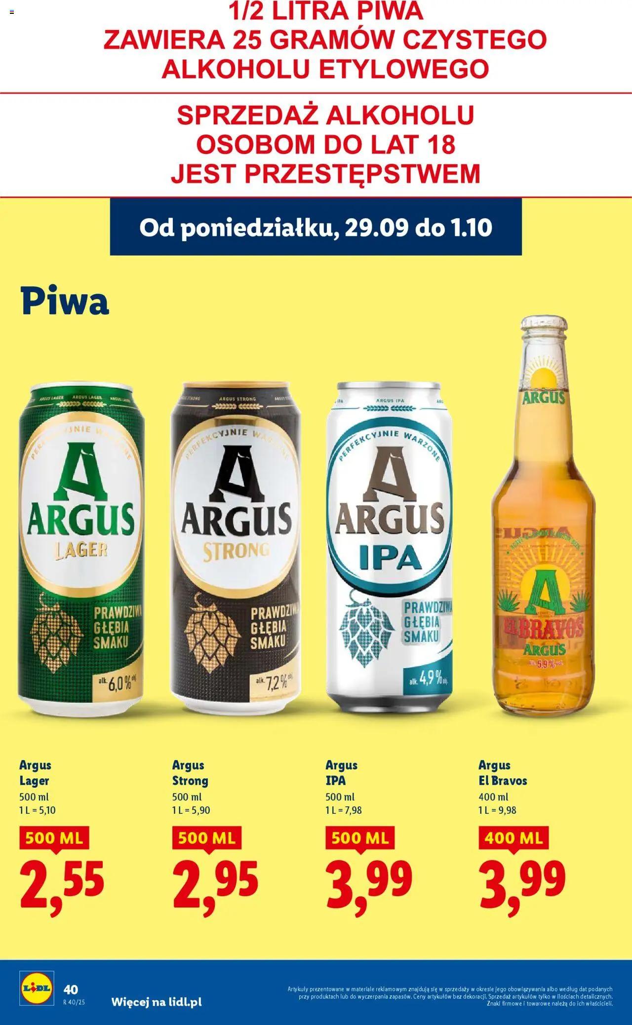 Lidl Gazetka od 29.09.2025 | Strona: 44