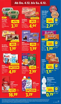 Lidl Prospekt Holzminden ab 01.12.2025 gültig | Seite: 63 | Produkte: Thunfisch, Olivenol, Weichspüler, Zitrone