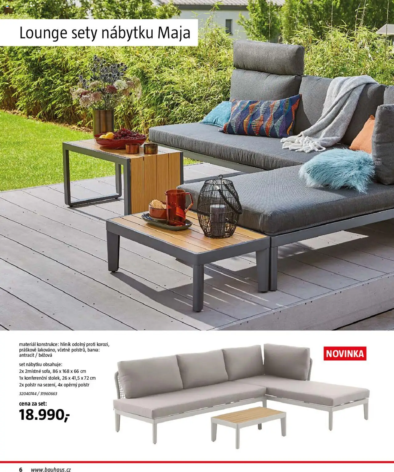 Bauhaus katalog Zahradní nábytek od 01.04.2025 | Strana: 6