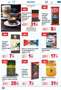 Ofertele Carrefour valabile de la 18.03.2026 | Pagină: 33 | Produse: Pate, Köpek çiti, Cafea, Rom