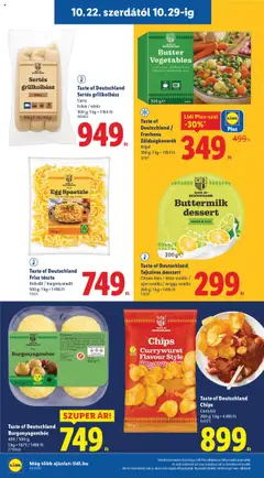 Burgonyagombóc, Friss, 400 / 500 g - amely érvényes a következő dátumtól: 22.10.2025 | Oldal: 22
