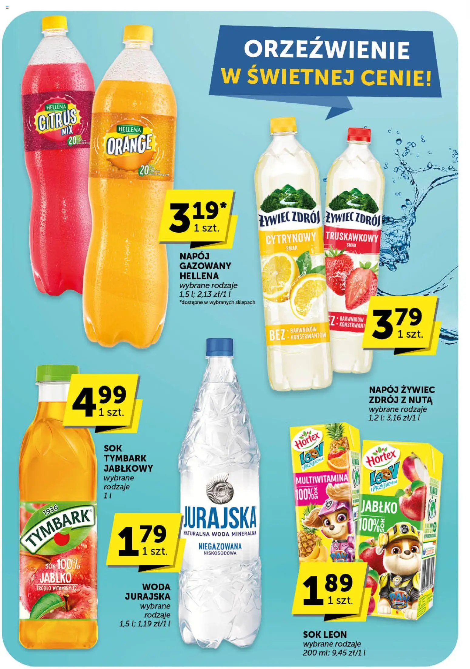 Euro Sklep Gazetka od 05.02.2026 | Strona: 30 | Produkty: Sok, Woda