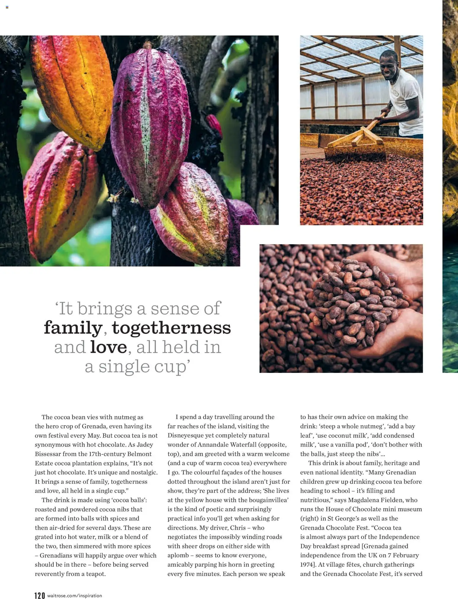 {H1} | Page: 120 | Products: Milk, Chocolate, Vanilla, Coconut