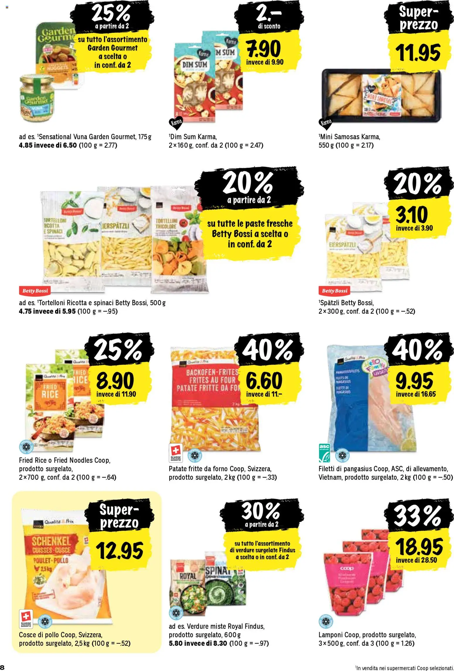 Coop - Una settimana di azioni – gültig ab 22.01.2026 | Seite: 8