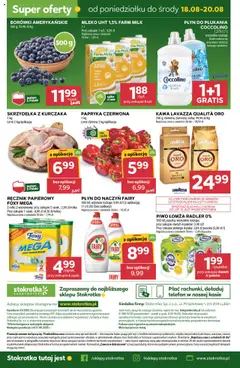 Stokrotka Gazetka od 13.08.2025 | Strona: 39 | Produkty: Stokrotka, Coccolino, Piwo, Fairy