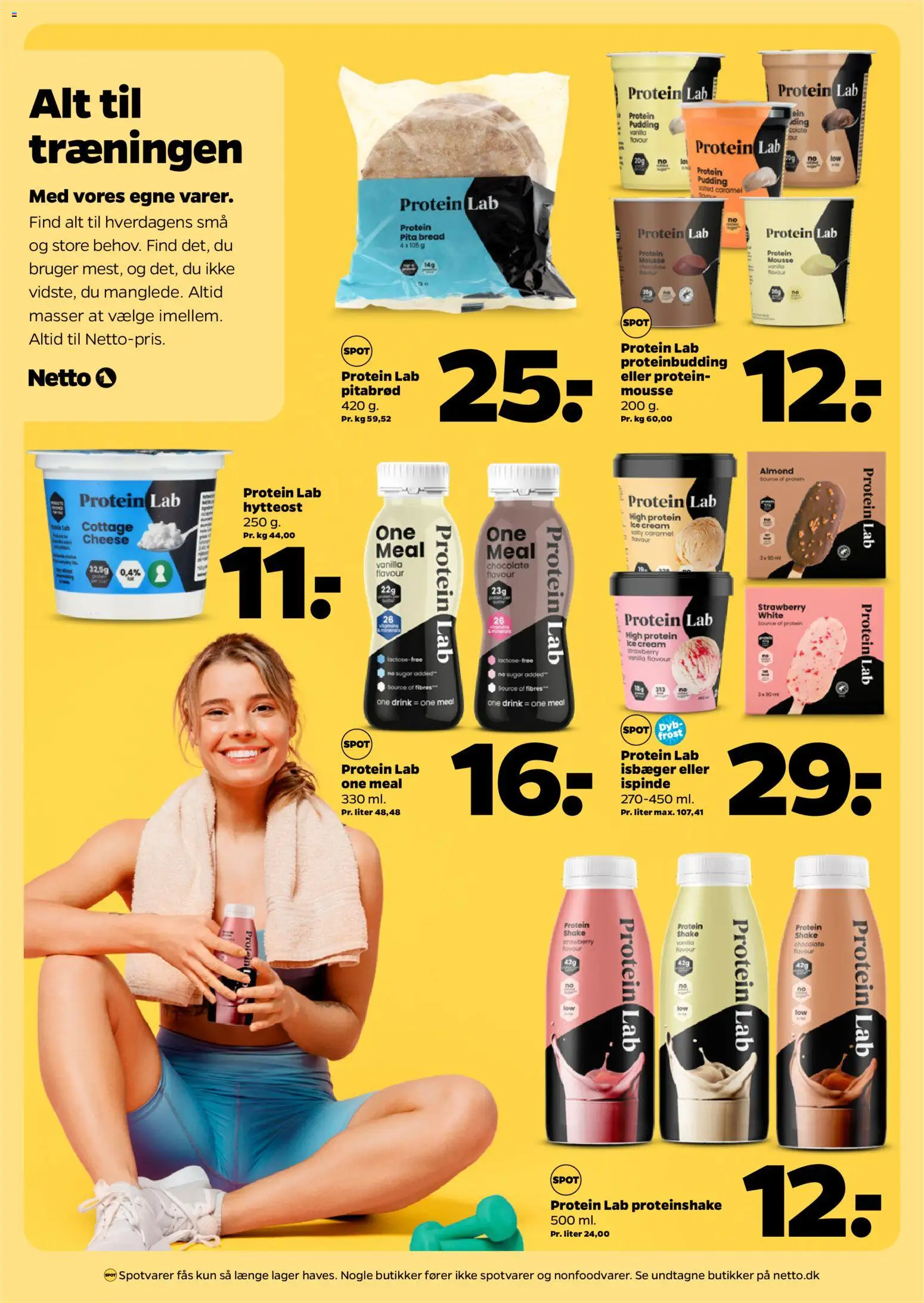 Netto tilbudsavis – gyldig fra 21.03.2026 | Side: 15 | Produkter: Pitabrød, Hytteost