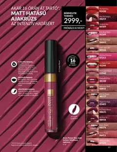 Katalógus AVON 2026 februári - amely érvényes a következő dátumtól: 01.02.2026 | Oldal: 63