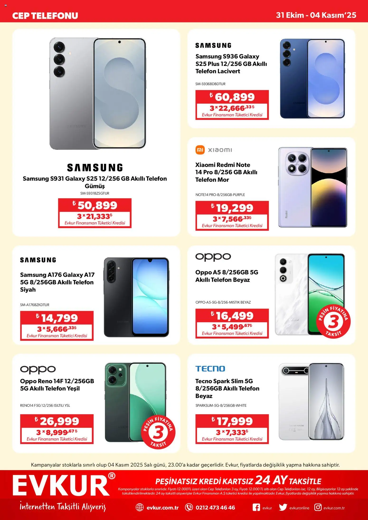 Evkur Muhteşem Fırsatlar - 31.10.2025 tarihinden itibaren geçerlidir | Sayfa: 5 | Ürünler: Telefon, Akıllı telefon