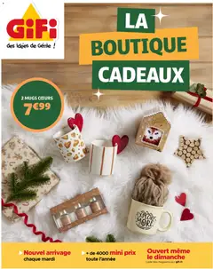 GiFi - Prévisualisation de GiFi catalogue La boutique cadeaux valide à partir de 16.12.2025