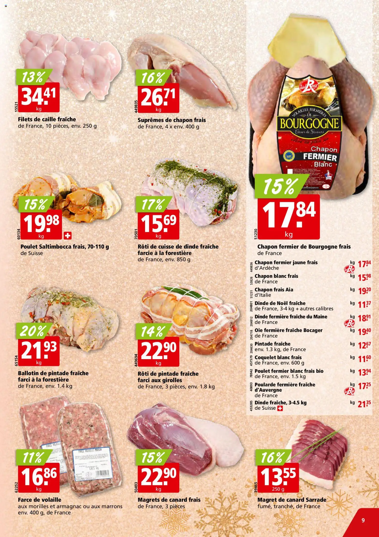 Aligro Aktionen Chavannes, Matran, Genève, Sion – gültig ab 15.12.2025 | Seite: 9